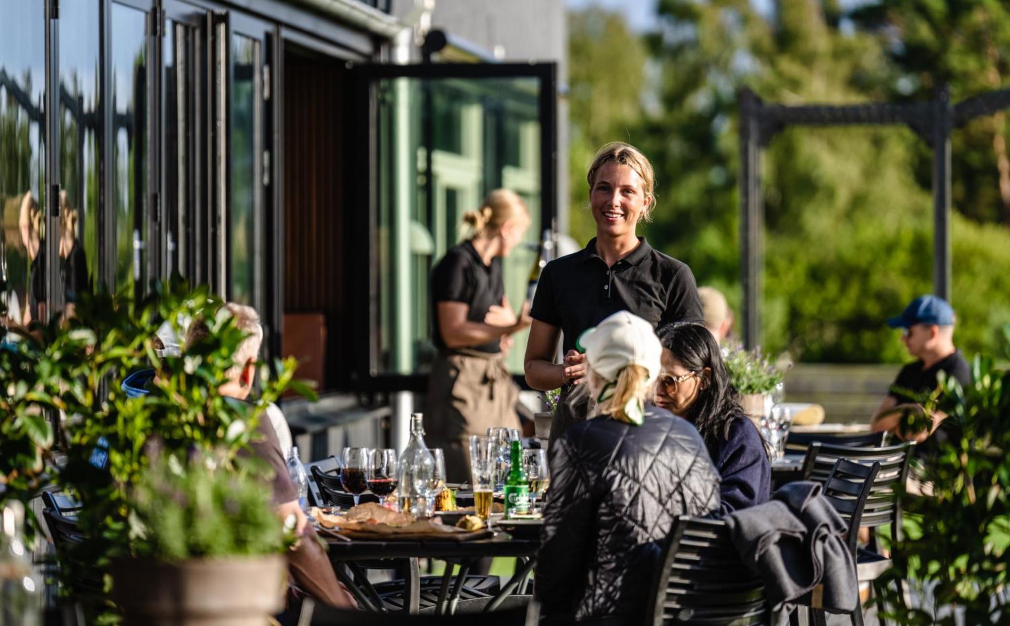 Halmstad Golfarena Stugor Zewnętrze zdjęcie