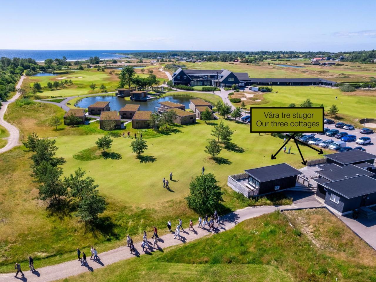 Halmstad Golfarena Stugor Zewnętrze zdjęcie